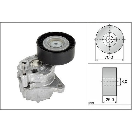 Ina Tensioner, Ft40481 FT40481